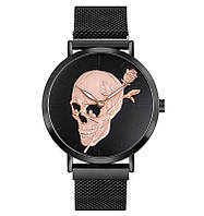 Skmei 9173 черные женские классические наручные часы