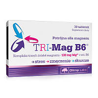 Магний и Витамин B6 Olimp TRI-Mag B6 (30 tabs)