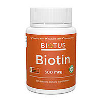 Биотин Biotin Biotus 300 мкг 100 таблеток KV, код: 7289513