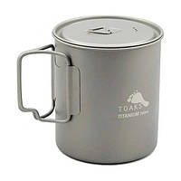 Титановый котелок TOAKS Titanium 750 ml