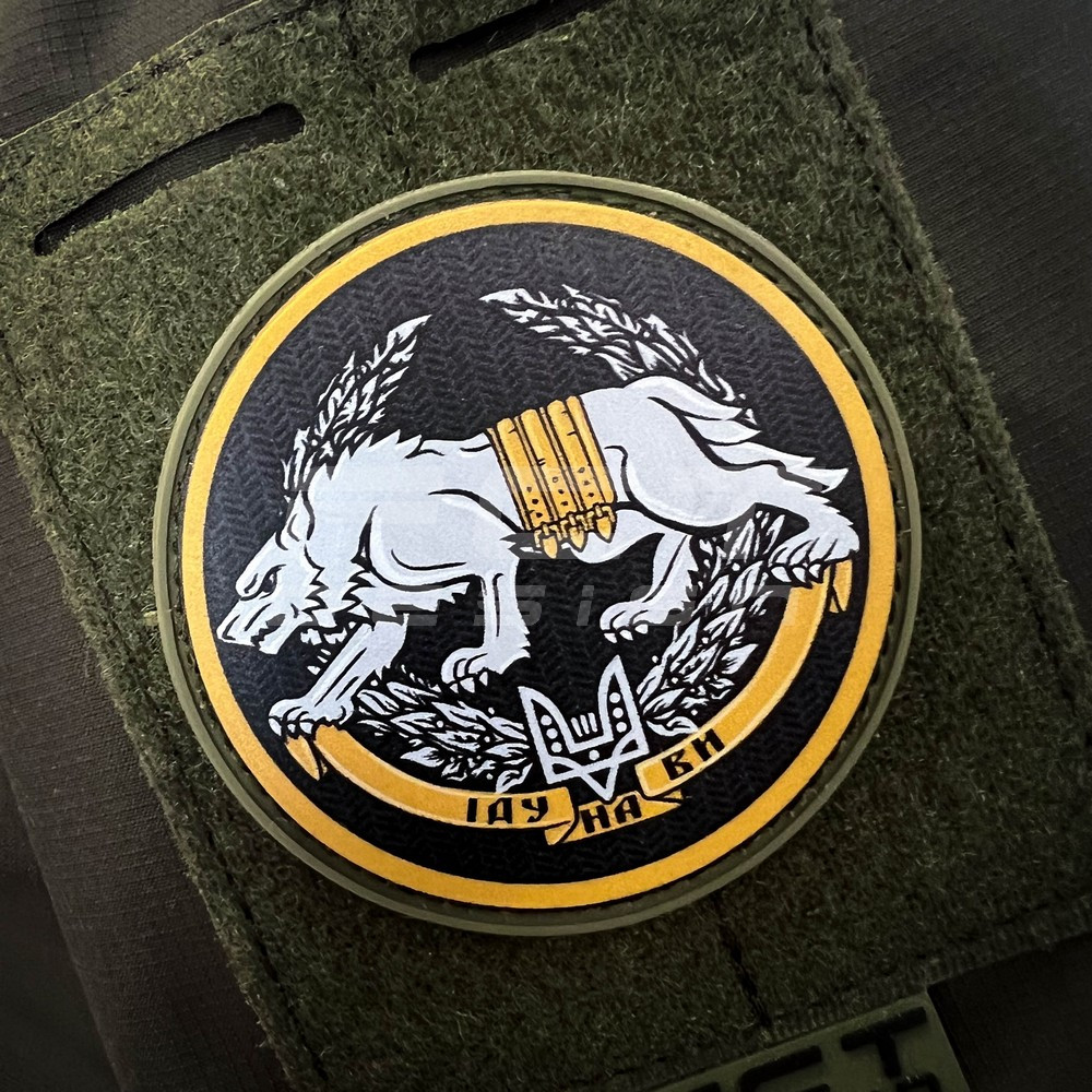 Шеврон/патч гумовий ПВХ ССО