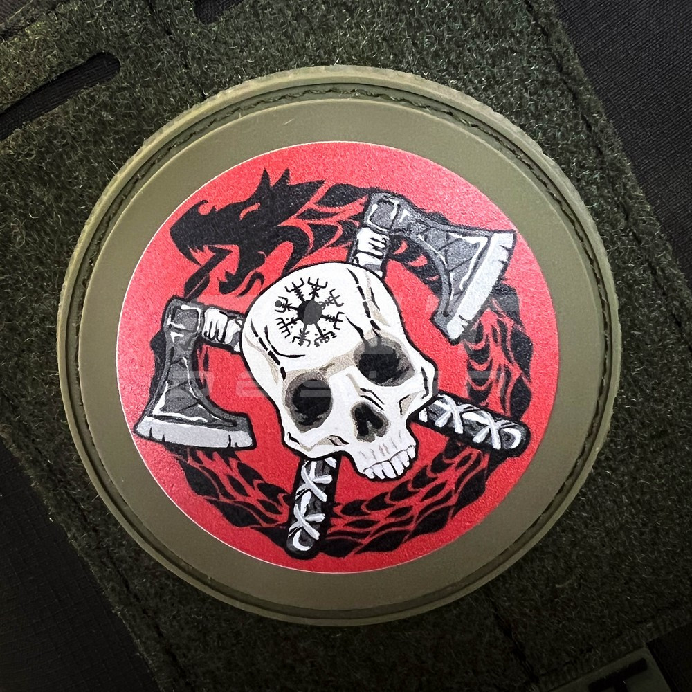 Шеврон/патч гумовий ПВХ Дух Вікінга