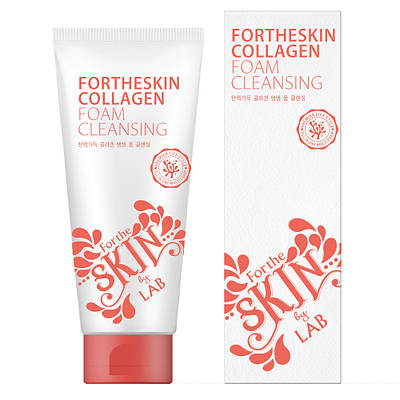 Пінка для вмивання з колагеном Fortheskin Collagen Foam Cleansing 180 мл