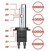 Лампи ксенонові AMS H1 4300K (2шт), фото 3