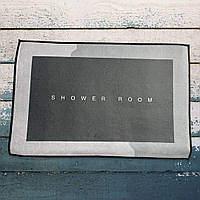 Абсорбуючий килимок для ванної кімнати Супервбираючий прямокутний 60х40см Сірий