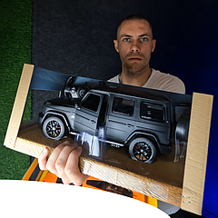 Машинка на радіокеруванні Rastar Mercedes-Benz G63 AMG (95760) джип на пульті керування 1:14 чорний гелик