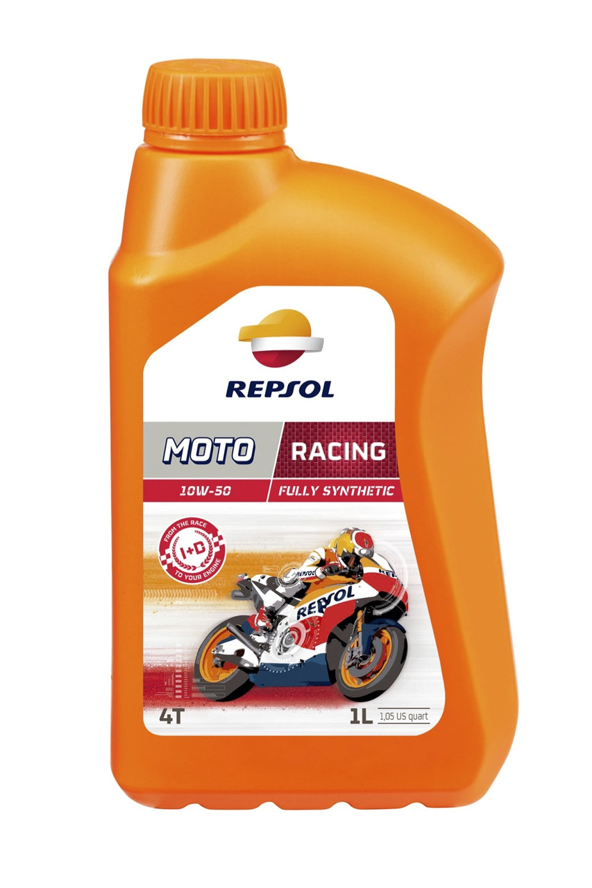 Моторна олива Repsol 4T Moto Racing10W50 1Л MA2 синтетика (12) - заміна RPP2000NHC