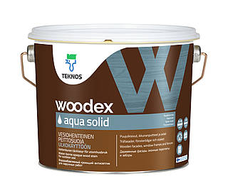 Засіб Teknos  WOODEX AQUA SOLID, 9 л. Б1