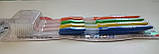 Набір зубних щеткок «Nano» 18,5 см на блістері 4 шт, фото 5