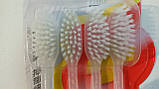 Набір зубних щеткок «Nano» 18,5 см на блістері 4 шт, фото 2