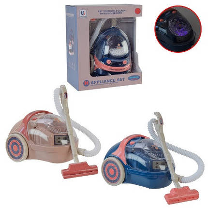 KMYH129-4C/4S Пилосос мікс 2 кольори, світло, звук коробка 17*20*9,5 см, фото 1