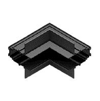 Кутове з'єднання ВНУТРІШНЄ до врізного трека 48V (в гіпсокартон 12.5 мм)