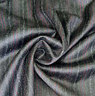 Костюмна вовна полірована темно сіра