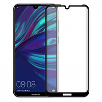 Защитное стекло для Huawei Y6 2019 на экран 5д HQ защитное стекло на телефон хуавей у6 2019 черное HQG