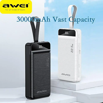 Повербанк Power Bank AWEI P-140K 30000 mAh 22.5W