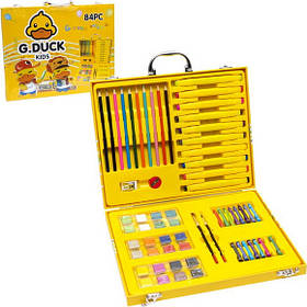 Художній дитячий набір для малювання "G-Duck Kids" 84 предмети