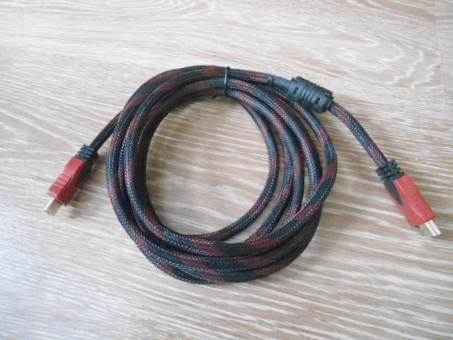 Кабель HDMI- HDMI довжина 3,0 метра. Якісна обплетення кабель шдмі