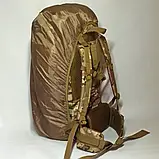 Рюкзак тактичний великий військовий 75л туристичний мультикам, фото 8