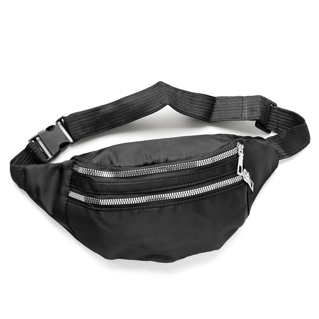 Сумка-бананка на пояс Cloth Bag Black (Size S), фото 1