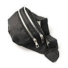 Сумка-бананка на пояс Cloth Bag Black (Size S), фото 3