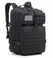 Тактический походный рюкзак на 45 л D3-GGL-304 Черный.PeremogaUA