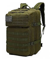 Тактический походный рюкзак на 45 л D3-GGL-301 Олива.PeremogaUA