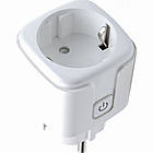 Розумна WiFi розетка Tuya Smart + Подарунок Cмарт вайфай реле / Смарт розетка з лічильником електроенергії, фото 4