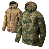 Куртка двухсторонняя Helikon-Tex Reversible Wolfhound Hoodie Windpack Mitchell Camo Leaf/Mitchell Camo Clouds