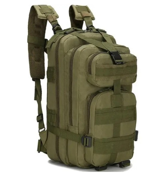 Тактичний похідний рюкзак Solve на 25 л D3-GGL-101 Олива.PeremogaUA