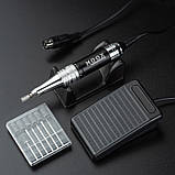 Фрезер Moox Professional X105 на 45 000 об/хв. та 65W. для манікюру та педикюру (Червоний), фото 7