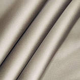 Відріз 0,9м Костюмний котон атласний репс сіро-бежевий, фото 5