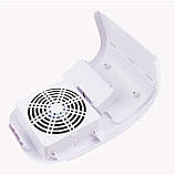 Настільна манікюрна витяжка з регулятором потужності 858-9, 80 Вт., фото 7