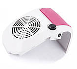 Настільна манікюрна витяжка з регулятором потужності 858-9, 80 Вт., фото 4