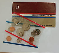 Годовой набор монет США 1984 год P D