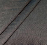 Костюмна вовна стрейч темно коричнева, фото 2