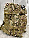 Рюкзак тактичний військовий 50л мультикам, фото 6