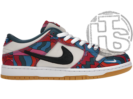 Чоловічі кросівки Nike Dunk Low Pro Parra Abstract Art Multicolor DH7695-600, фото 1
