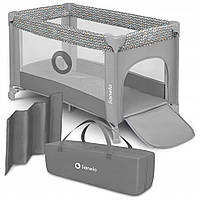 Дитячий складний манеж ліжко Lionelo Stefi Grey