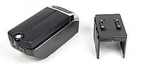 Подлокотник универсальный - черный, пепельница, подстаканник, USB