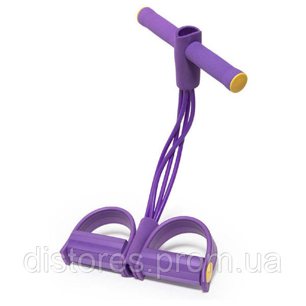 Тренажер эспандер VigohA Body Trimmer для ног рук пресса Фиолетовый DI, код: 6659412 - фото 1 - id-p1958660152