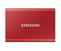 Накопичувач зовнішній SSD 2.5" USB 1.0TB Samsung T7 Red (MU-PC1T0R/WW)