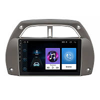 Штатная магнитола Lesko для Toyota RAV4 II (XA20) 2000-2003 экран 9" 1/16Gb Wi-Fi GPS Base Тойота Рав