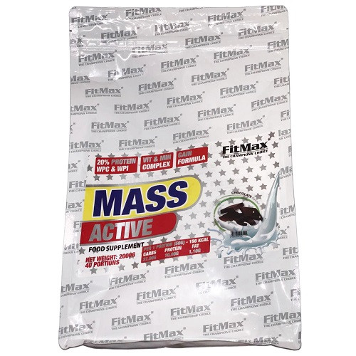 Гейнер Mass Active (20% protein) (2000 грам.)