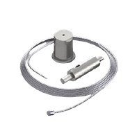 Підвісне кріплення з регулюванням для накладного треку 48V