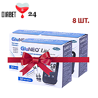 Тест-полоски GluNeo Lite 50 шт. 8 упаковок