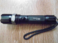 Тактический фонарь фонарик Bailong BL-T8626 с аккумулятором 18650 2 зарядных устройства 3 режима ручной