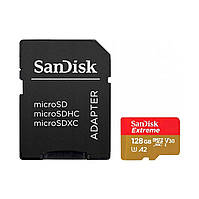 Карта пам'яті microSDXC (UHS-1 U3) SanDisk Extreme For Action Cams and Drones A2 128Gb class 10 V30