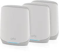 NETGEAR WiFi-система Orbi RBK763S, AX5400, WiFi 6, MESH, 3xGE LAN, 1xGE WAN, бел. цв. (3шт.) Baumar - Сделай