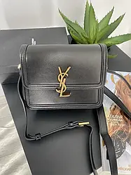 Жіноча сумка Ів Сен Лоран чорна Yves Saint Laurent Black