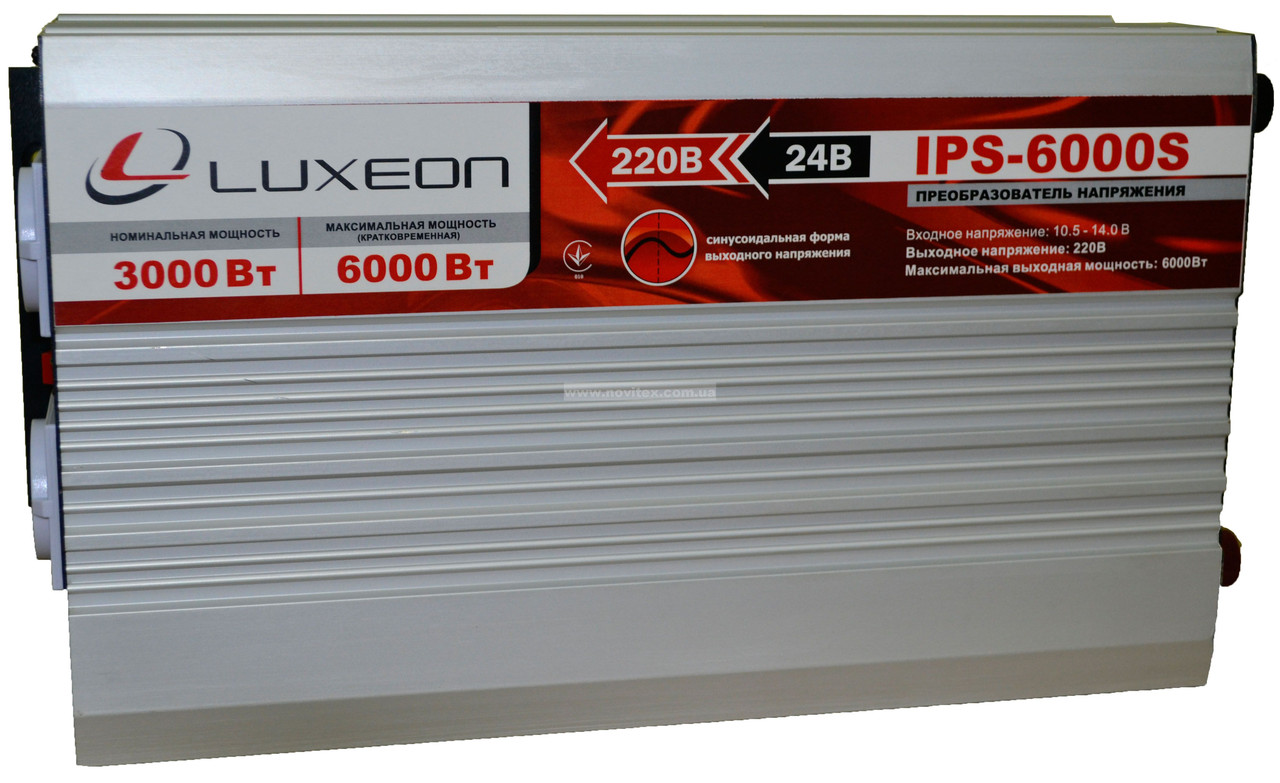 Інвертор Luxeon IPS-6000S (3000Вт), фото 1